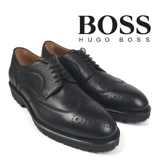 Hugo Boss Eden Derby Shoes Size 10 - Picture 12 of 12